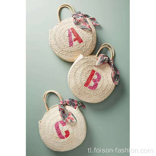 Babae beach straw bag fashion women straw bag